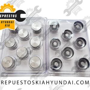 Impulsores hidráulicos válvulas elevadoras hidráulicas compatibles con Hyundai Accent Kia Rio Optima Sportage Getz, generico, 22231-37100, 22231-26011