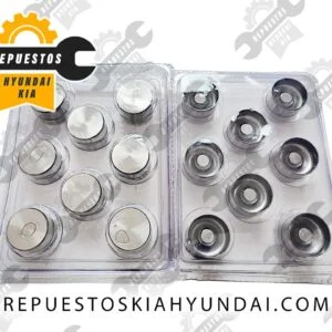Impulsores hidráulicos válvulas elevadoras hidráulicas compatibles con Hyundai Accent Kia Rio Optima Sportage Getz, generico, 22231-37100, 22231-26011