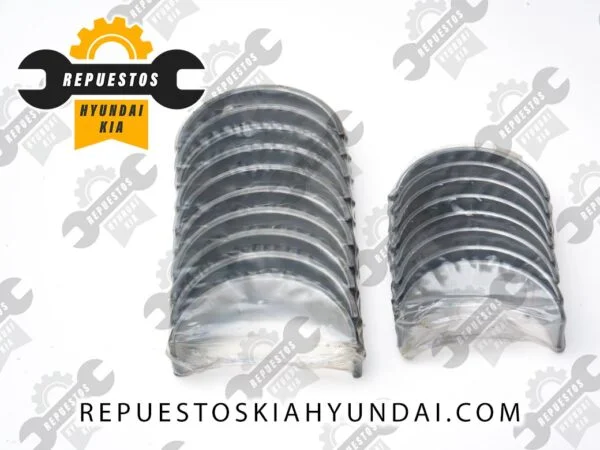 Kit Casquete de biela y bancada – Kit Cojinete de biela cigüeñal para Hyundai – Kia, generico, ‎23060-2B000, 23060-2B002, 23060-2b120, 21020 2b100