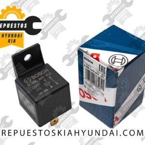 Relé BOSCH 0 986 AH0 453, Relé de arranque o encendido Original, Hyundai – Kia, Luz de cruce, Parabrisas trasero calefactado, Elevalunas, limpiaparabrisas trasero, Bocina, ventilador, calefacción / climatización, Limpiaparabrisas, 95224 38050, 95230-3A400, 95230-3A200