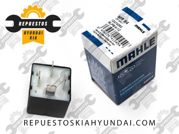 Rele MAHLE ORIGINAL MR 84 para Hyundai – Kia, 95230-3A400, 95224-38050, 95230-3A200. Rele de arranque o encendido, Luz de cruce, Parabrisas trasero calefactado, Elevalunas, limpiaparabrisas trasero, Bocina, ventilador, calefacción / climatización, Limpiaparabrisas