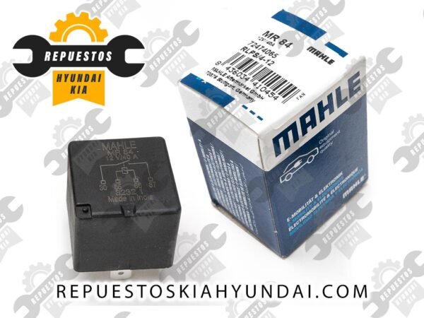 Rele MAHLE ORIGINAL MR 84 para Hyundai – Kia, 95230-3A400, 95224-38050, 95230-3A200. Rele de arranque o encendido, Luz de cruce, Parabrisas trasero calefactado, Elevalunas, limpiaparabrisas trasero, Bocina, ventilador, calefacción / climatización, Limpiaparabrisas