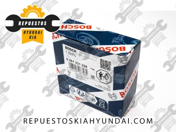 Sensor de detonación Bosch 0 261 231 228 para Hyundai – Kia, 39250 2B000 / OE KS-1-K